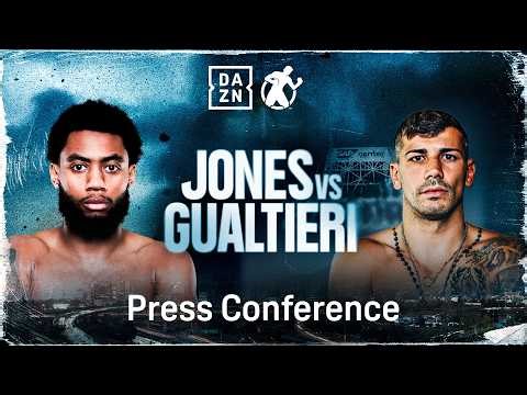 AMARI JONES VS. VINCENZO GAULTIERI PRESS CONFERENCE LIVESTREAM