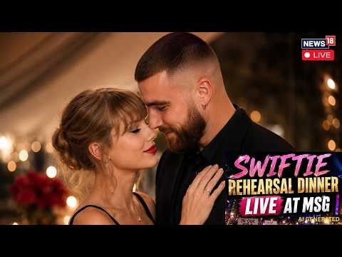 LIVE : Taylor Swift & Travis Kelce Rehearsal Dinner | Celebrity Arrive at Madison Square Garden