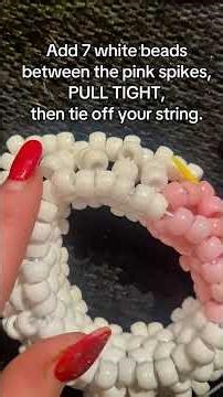 Hello Kitty Kandi Cuff Walkthrough #kandi #Tutorial #hellokitty