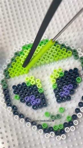 Alien PixieBeads ASMR Feels Like a Tiny UFO Craft Landing 👽