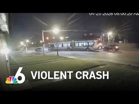 Woman, 22, dies after car collides with county bus