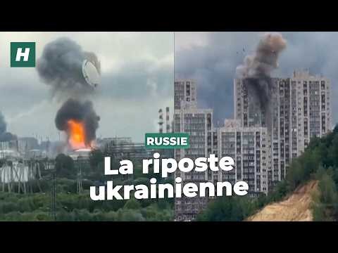 L’Ukraine lance une « riposte » de grande ampleur contre Moscou, avec plus de 500 drones
