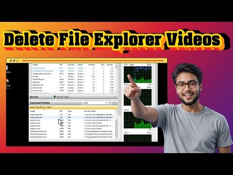 How To Delete Videos From File Explorer | Remove "In Use" Files (2025)