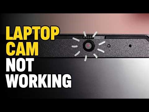 Laptop Camera Not Working on Zoom or Meet? Easy Fix!
