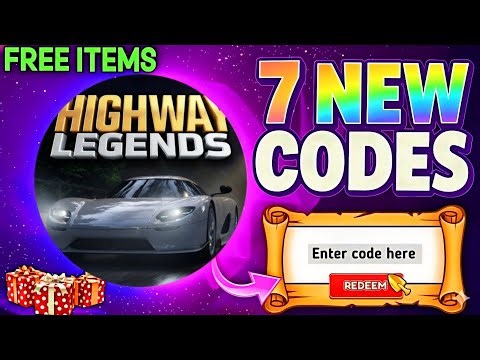 *SECRET UPDATE!* | Highway Legends CODES 2026 (ROBLOX HIGHWAY LEGENDS)