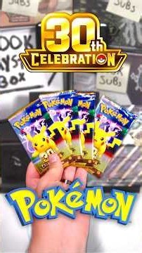 Pokemon 30th Celebrations🔥
