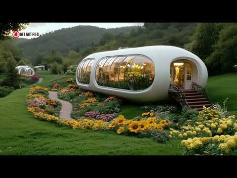 Floraxis - Alien exotic flora embedded with luminescent Extraterrestrial architecture [ Part No. 3 ]