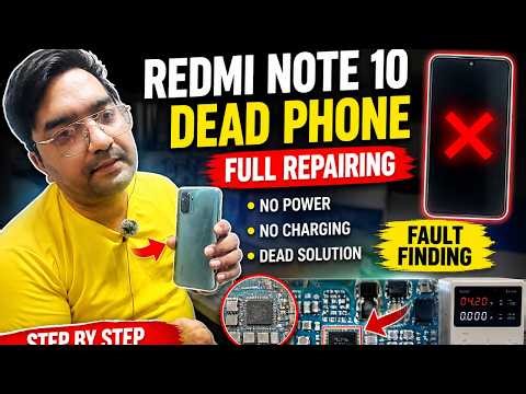 Redmi Note 10 Dead Phone Repair 🔥 Fault Finding & Solution | No Power Fix #paraminfotech