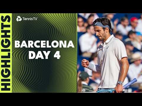 Musetti Entertaining Clash vs Moutet; Rublev, Fils in Action | Barcelona 2026 Day 4 Highlights