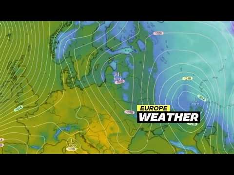 European Weather | GFS Model in 850 hPa April 28, 2026 | Temperature in Europe
