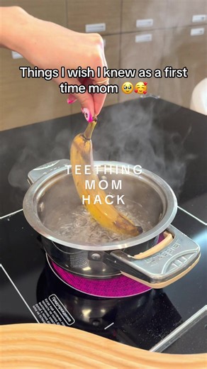 Best teething hack 🙏🏻🥺 #momhack #momhacks #lifehack #firsttimemom #momtips