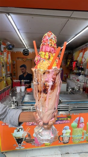 World Cup Faluda Making In Mumbai Just For Rs 450/- | Spoons of Indore