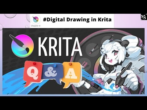 Digital Drawing in KRITA – Q&A Edition! | Learn, Create & Explore 🧠🎨
