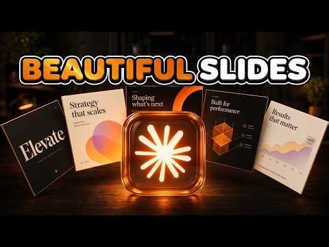 Claude HTML Slides = Instant BEAUTIFUL Presentations (NEW System)