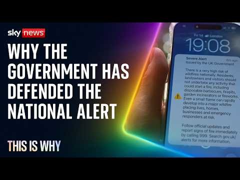 The Government's defence of the national emergency alert. This is Why