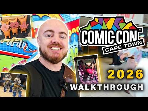 Comic Con Cape Town 2026 Walkthrough | Things to do or Buy