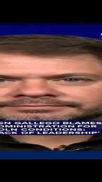 Sen. Ruben Gallego blames Trump administration for USS Lincoln conditions