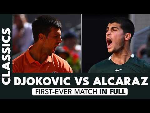 FULL MATCH: Novak Djokovic vs Carlos Alcaraz First Meeting!