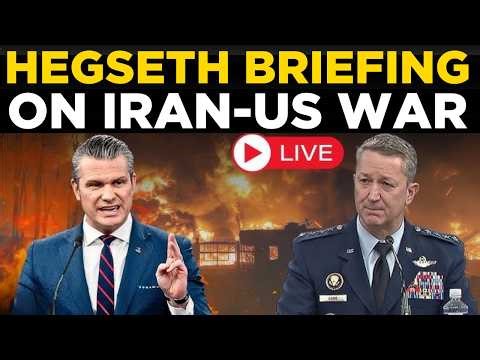 Pentagon Briefing LIVE | Hegseth Holds EMERGENCY Press Briefing | Pentagon | Op Epic Fury | Trump
