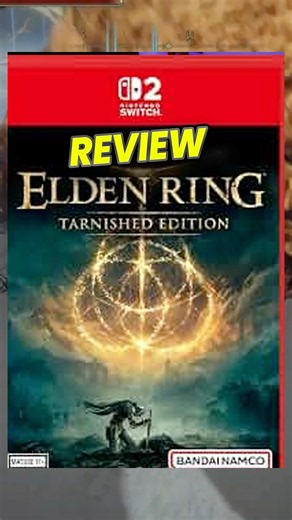 Elden ring tarnished edition vale a pena no Nintendo switch 2 #shorts #criadorbandai