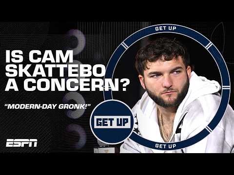 Cam Skattebo is a 'MODERN-DAY GRONK!' 🤪 Concerning for the New York Giants?! | Get Up