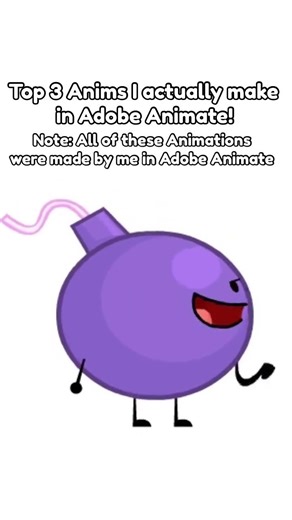 BFDI Micheal Animations I made in Adobe Animate (Read Desc) #bfdi #bfdia #bfb #tpot #animation
