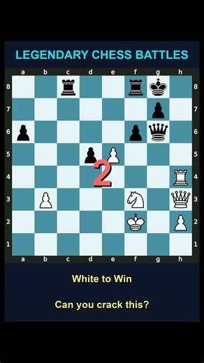 Chess Puzzle #623: White to Move and Win! 🧩 | Rating: 2141 #chess #chesspuzzles