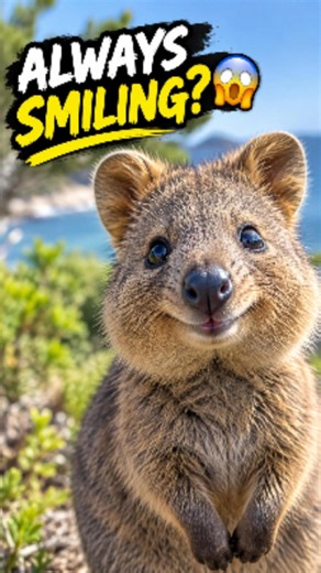 Meet the Quokka, the Animal That Looks Like It’s Always Smiling! 😄🐾 Amazing Quokka Facts #Quokka