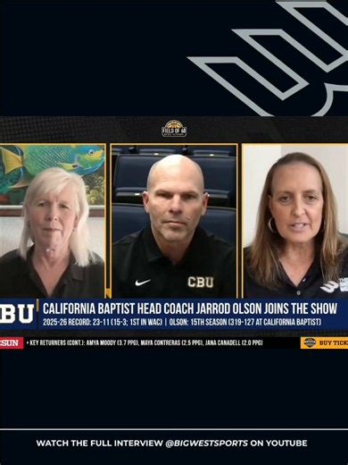The Big West on X: "LANCERS, THE STAGE IS YOURS 🏀🔥 Coming in at No. 4 in the preseason poll, @CBUwbb is ready to roll. Learn about what to expect as the Lancers get set for their first run in the conference. 🎥 Watch the full interview on YouTube! #𝗢𝗻𝗹𝘆𝗧𝗵𝗲𝗕𝗼𝗹𝗱 x #SurfToSummit" / X