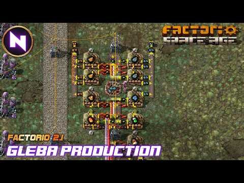 GLEBA PRODUCTION; Ore & Explosives From Bacteria & Spoilage | 24 | Factorio Space Age Release 2.1