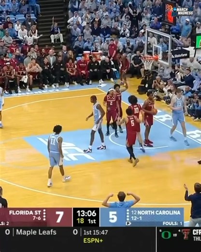 Caleb Wilson becomes the first UNC freshman with 6 straight 20 point games 🔥 | March Madness Men's Basketball