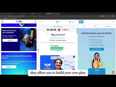 Visible VS US Mobile VS Tello: Which Saves You the Most?
