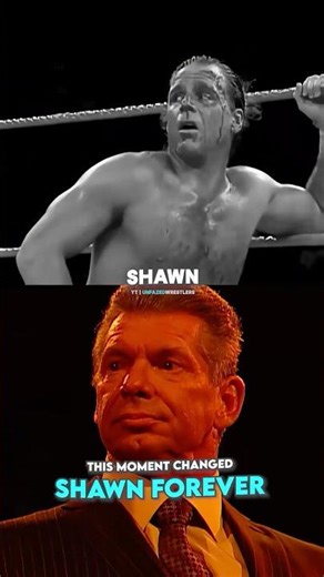 Moment That Changed Shawn Michaels Forever 😨👆