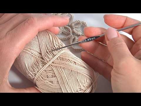 Marvellous! Elegant Crochet Lace/Step By Step Crochet Tutorial/ Author's Design