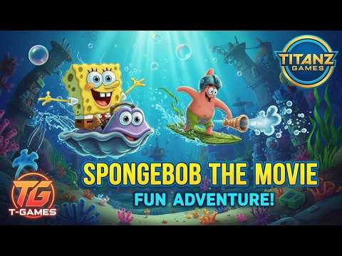 SpongeBob SquarePants The Movie PS4 Gameplay | Full Adventure & Fun Moments!