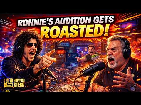 Ronnie’s Audition Gets ROASTED + Studio Explodes Over Diet Drama 😳 | The Howard Stern Show