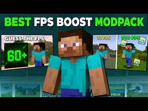 Best FPS BOOST Modpack | 26.1+