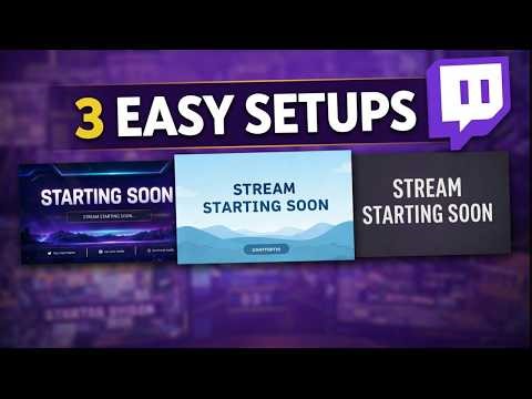 Free Starting Soon Screens That Actually Look Good