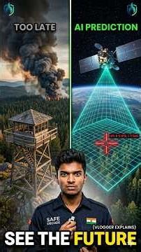 How AI Predicts a Forest Fire Before the Spark 🛰️🔥