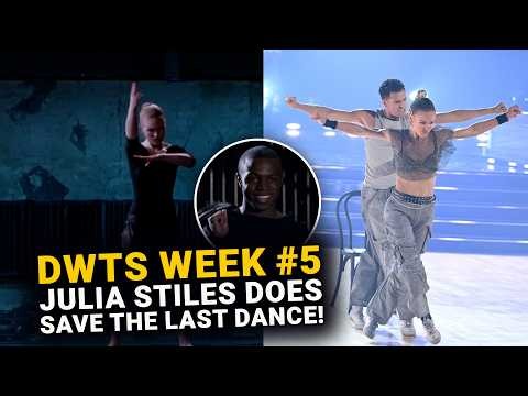 Dancing with the Stars Season 35: Julia Stiles & Ezra's Save the Last Dance Performance!