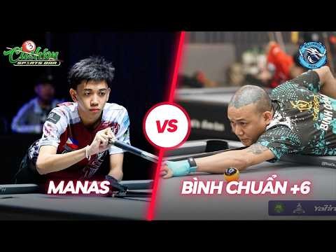 🔴BILLIARDS | AJ MANAS VS BÌNH CHUẨN +6 | RACE 19