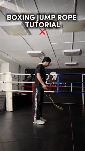 Boxing jump rope tutorial✔️ #boxing #boxer #boxingcoach #boxingtraining #jumprope
