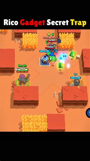 Secret Trap?😱🔥 #brawlstars