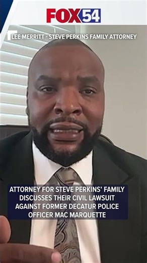Attorney for Steve Perkins' family discusses civil lawsuit against former DPD officer Mac Marquette