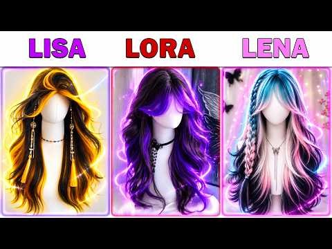 Choose your style 💝👗 Lisa, Lora or Lena✨