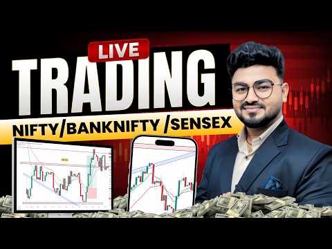🔴 06 April LIVE NIFTY, BANK NIFTY & SENSEX Analysis | Options Trading | Intraday Scalping #trading