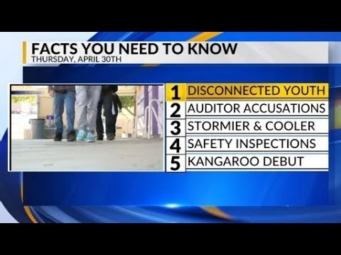KRQE Newsfeed: Disconnected youth, Auditor accusations, Storms and colder, Food safety inspections,