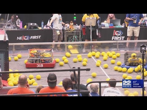 Over 100 teams compete for New England Robotics title in West Springfield