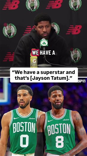 Paul George on if he still sees himself as a superstar. #nba #boston #basketball