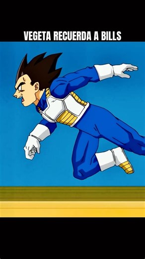 Vegeta recuerda a Bills y a su padre el Rey Vegeta #dragonballsuper #dbs #dragonballz